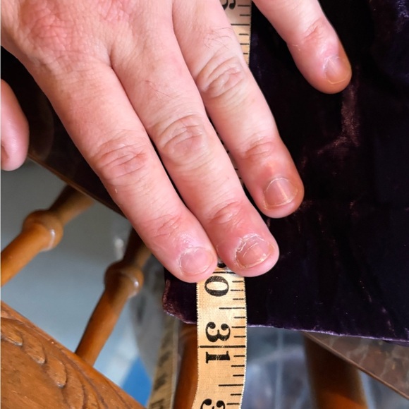 Vintage Velvet Purple Pants - Picture 9 of 9